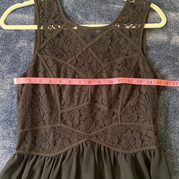 BCBG Generation little black lace cutout dress - Picture 11 of 11